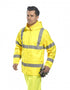 Class 3 High Visibility Short Trench Coat