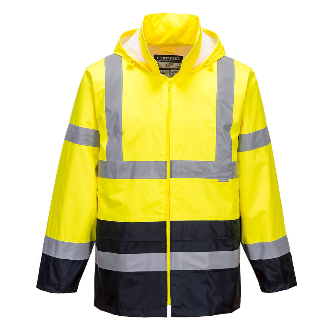 Class 3 High Visibility Short Trench Coat 