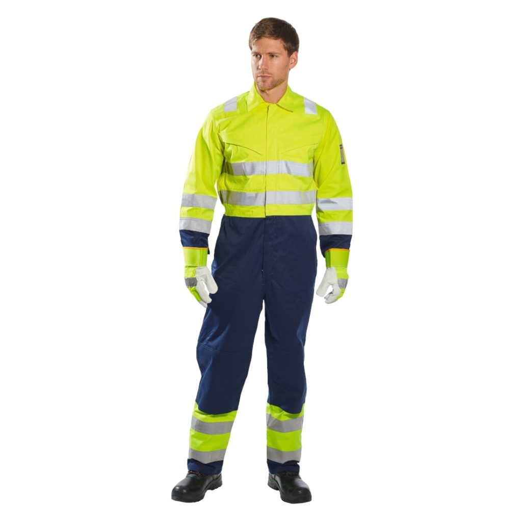 BizFlame™ High Visibility Fireproof Electric Arc Coverall Class 3 